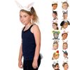 Charlie Crow Rabbit Ears & Tail Set for kids 3+ years.