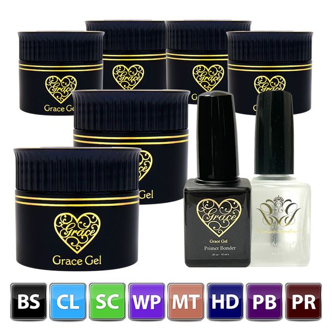 Non-sanding No sanding required Super good hardness + S hard + acidless primer + primer bonder set