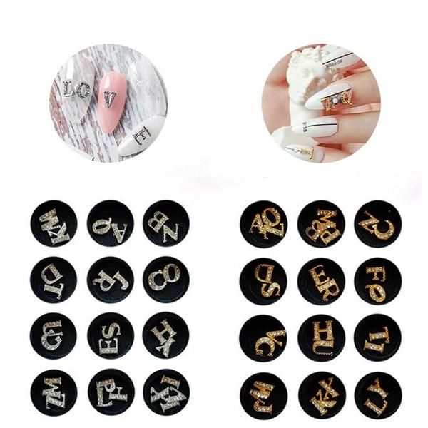 Nail Art Initial Parts Set 2 Types (W8E5014)