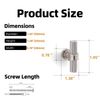 KOMOTIA 10 Pack Cabinet knurled Knobs Brushed Satin Nickel Kitchen Cabinet Knobs Aluminum and Zinc Alloy Drawer Pulls Solid Cabinet Hardware
