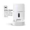 Home Zone 6L Automatic Feeder, WiFi Enabled Smart Food Self Dispenser for Pets