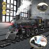 Train Set for Kids,Remote Control Locomotive Engine under Christmas Tree,Electri