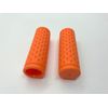 Beatus BMX MTB Bicycle Grip Rubber Non-Slip Timples (Orange)
