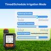 Sprinkler Timer Outdoor Water Timer for Garden Hose 1 Outlet Large LCD Screen Programmable Irrigation Timer for Yard Lawn Manual/Automatic Watering Timer