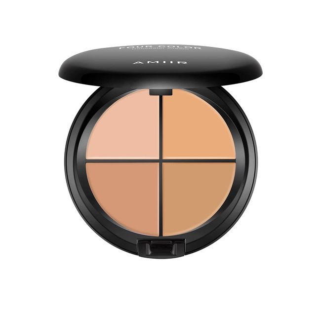 AMIIR Color Correcting Concealer Cream Full Coverage Flawless Face Contour Palette Professional Makeup, Light to Medium