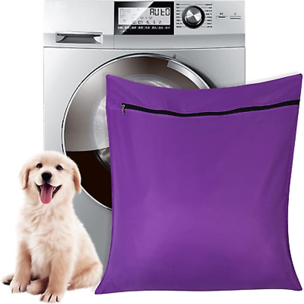 1 Pack Pet Laundry Bag,Stops Pet Hair Blocking the Washing Machine,Big Size Wash