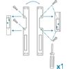 Extel Weca 90301.4 Electric Strike Free passage Lock