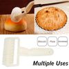 Make Perfect Pie Crusts with This 1Pc Pastry Lattice Roller Cutter!