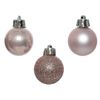 Kaemingk Baubles Shatter Proof Blush Pink 3cm - 9020464