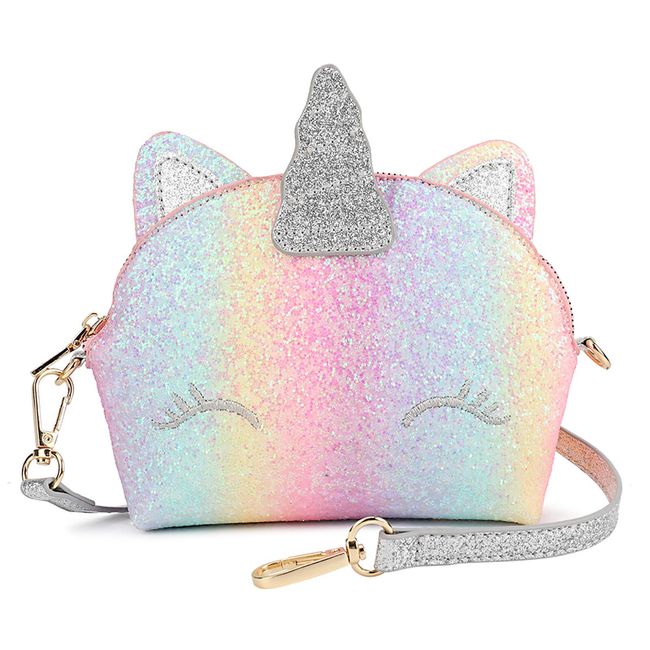 mibasies Unicorn Gifts Kids Purse for Little Girls Presents