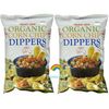 2 Packs Trader Joe's Organic Corn Chip Dippers 9.75 oz Each Pack