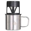 Daytona 37221 Motorcycle Camping Mug Coffee Set Coffee Dripper Cup Stacking Cafe Dripper & Cup Set