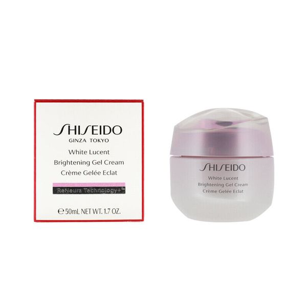 Shiseido Gel Face Cream White Lucent Brightening 50ml Moisturiser Day & Night