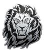 Patch Nation Lion Metal Car Sticker Badge Decal