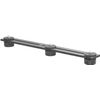 iBOLT 10 inch Tripod Camera Slider Bar with 3 Camera Screw attachments