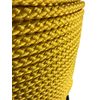 8mm Yellow Polypropylene Braided Poly Rope Cord x 250 Metre Strong String