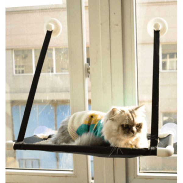 Luxury Cat Haven: The Ultimate Window Sill Cat Hammock - 60X31Cm / Single Layer