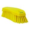 Vikan 38906 Brush,Scrub,Stiff,8",PP/PBT,Yellow