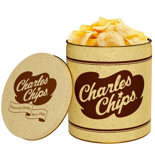 Charles Chips Original Tin