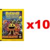 Official PAC-Man Stickers x 10 Sealed Packs