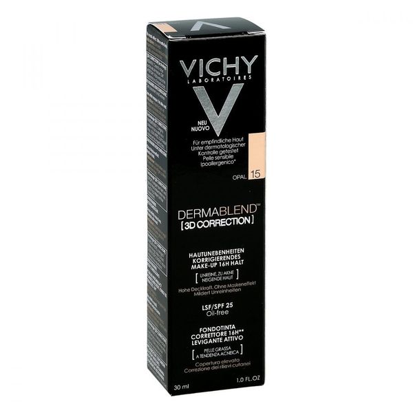 VICHY Dermablend 3D Correction SPF 25 Make-Up Opal 15, 30 ml Cream