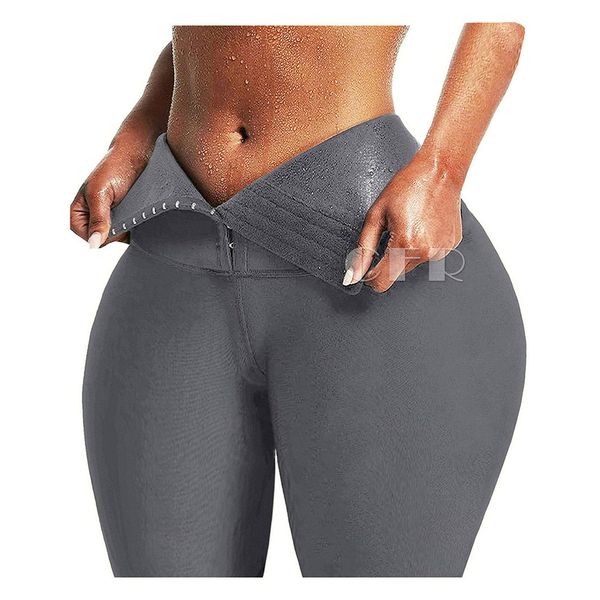 CFR Plus Size Maternity Activewear Super High Waist Corset Workout Leggings for Women with Adjustable Body Shaping Waist Cincher Corset Yoga Pants Charcoal Grey,3XL