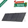 EcoFlow NextGen 220W Bifacial IP68 Portable Solar Panel Certified Refurbished