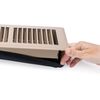 Rubber Vent Cover, 4 x 14 Inch, 3-Pack, DOES NOT include metal vent, Stops Airflow (additional sizes available)