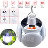 Waterproof Solar LED Torch USB Rechargeable Night Light Camping Lamp Emergency