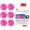 3M 2091 P100 Replacement Particulate Respirator Filter 6000, 7000 FF-400, 3 PAIR