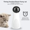 TYTOGE Automatic Cat Laser Toy Timing Function Dual Power Supply Adjustable Angles LED Interactive Laser Cat Toys for Indoor
