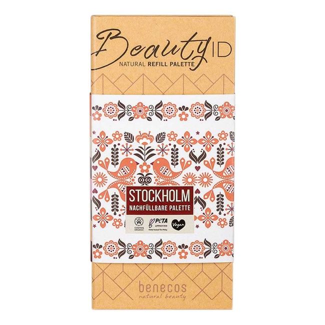 benecos Organic Cosmetics Beauty ID Refill Palette Stockholm Talc-Free Vegan