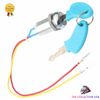 2-WIRE BLUE IGNITION KEY SWITCH ( 3-POSITIONS) FOR ELECTRIC SCOOTER