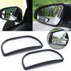 3.4" Car Adjustable Stick On Rearview Blind Spot Wide Angle Mirrors Universal