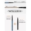 SUIKONE Eyebrow Pencil Refill Included, Extra Fine 0.06 inch (1.5 mm), Eyebrow, Eyebrow, Drop Resistant, Waterproof, Cosmetics, Waterproof, Refill #02 Dark Brown