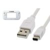USB Charging Cable Lead 3 Meter Long, Compatible with Nintendo Wii U Gamepad Controller
