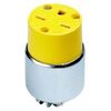 Leviton 000-615CA 15A 250V Com Grade Straight Blade Armored Connector