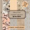 Natural tones scrapbook, craft and card making papers