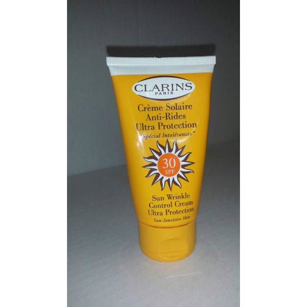 Clarins Sun Wrinkle Control Ultra Protection SPF30 Sun-Sensitive 75ml NEW Lot M