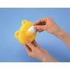 Azuma AZ958Y Hand Washing Sponge That Can Put Soap, Live Frog, Yellow