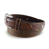 Ariat Men's Straight Basket Billet, Aged Bark, 40