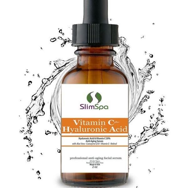 Hyaluronic Acid + Vitamin C 20% Plus SERUM 2oz