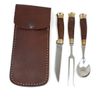 Vehi Mercatus Medieval Cutlery with Leather Sheath