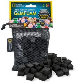 Rock Tumbler Refill Grit Media Kit (3lbs) by Polly Plastics | 4-Steps for Tumbling Stones