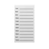 5pcs Palettes Lash Extension Holder Plate with Scale Individual Eyelash Extension Layers Acrylic Lash Tile Hand Plate Display Drawer Container Plate Eye Lashes Grafting Organizer Supplies Tool