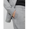 JACK & JONES Male suit trousers, Jprfranco slim fit suit trousers, Light grey/checks: super slim fit, 54