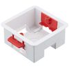Dry Lining Pattress Back Box Single 1 Gang 35mm White