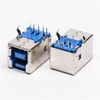 2PCS Elecbee USB 3.0 Type B Female Right Angled Through Hole for PCB Mount