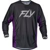 Fly Racing Kinetic Mesh Rave Jersey Black/Purple/Silver Md