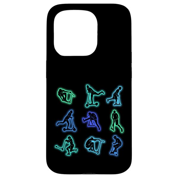 iPhone 15 Pro Stunt Scooter Kids Boys Men Case